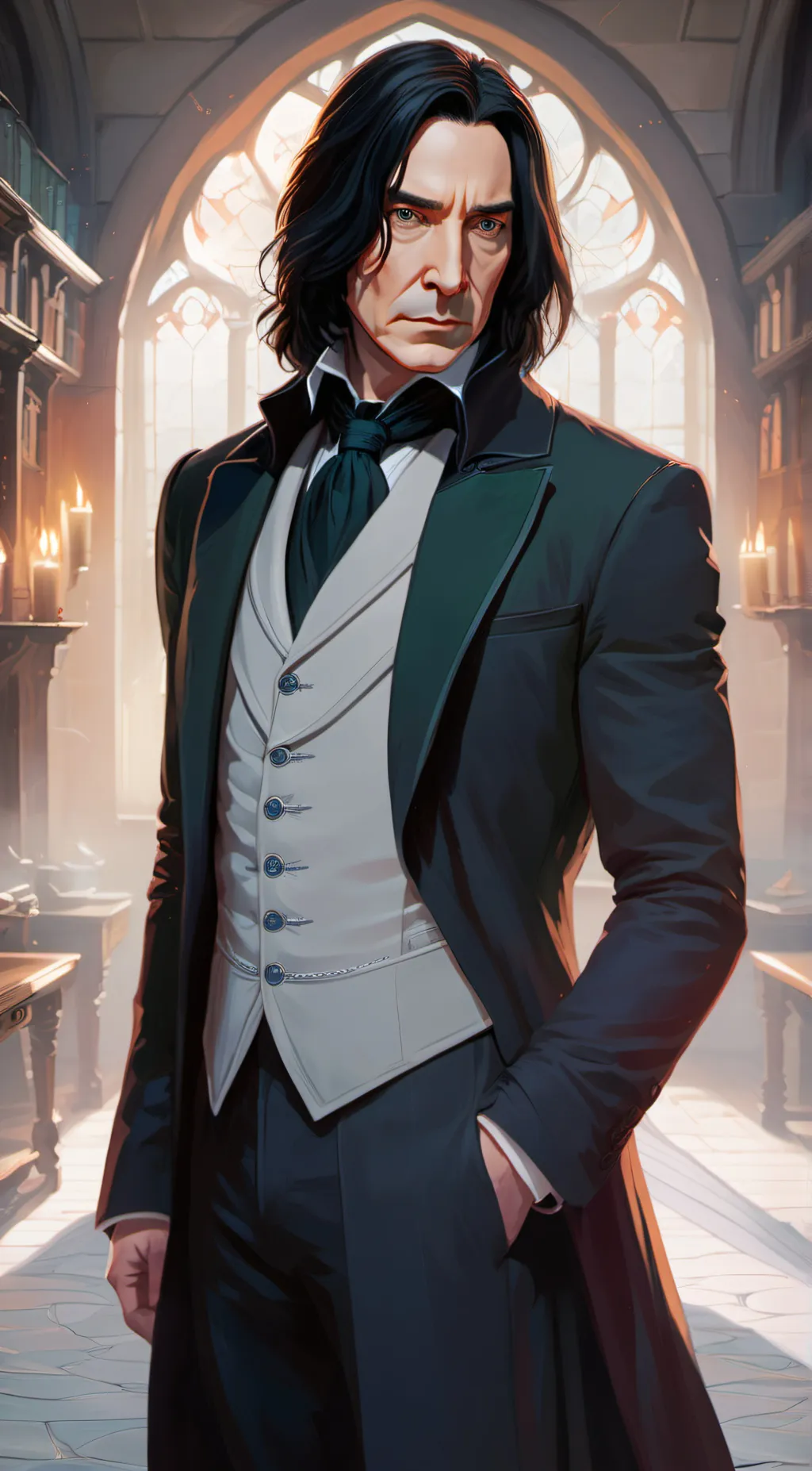 ai character: Snape background