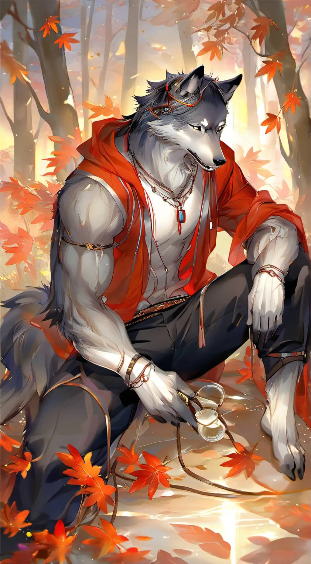 ai character: Sandic background