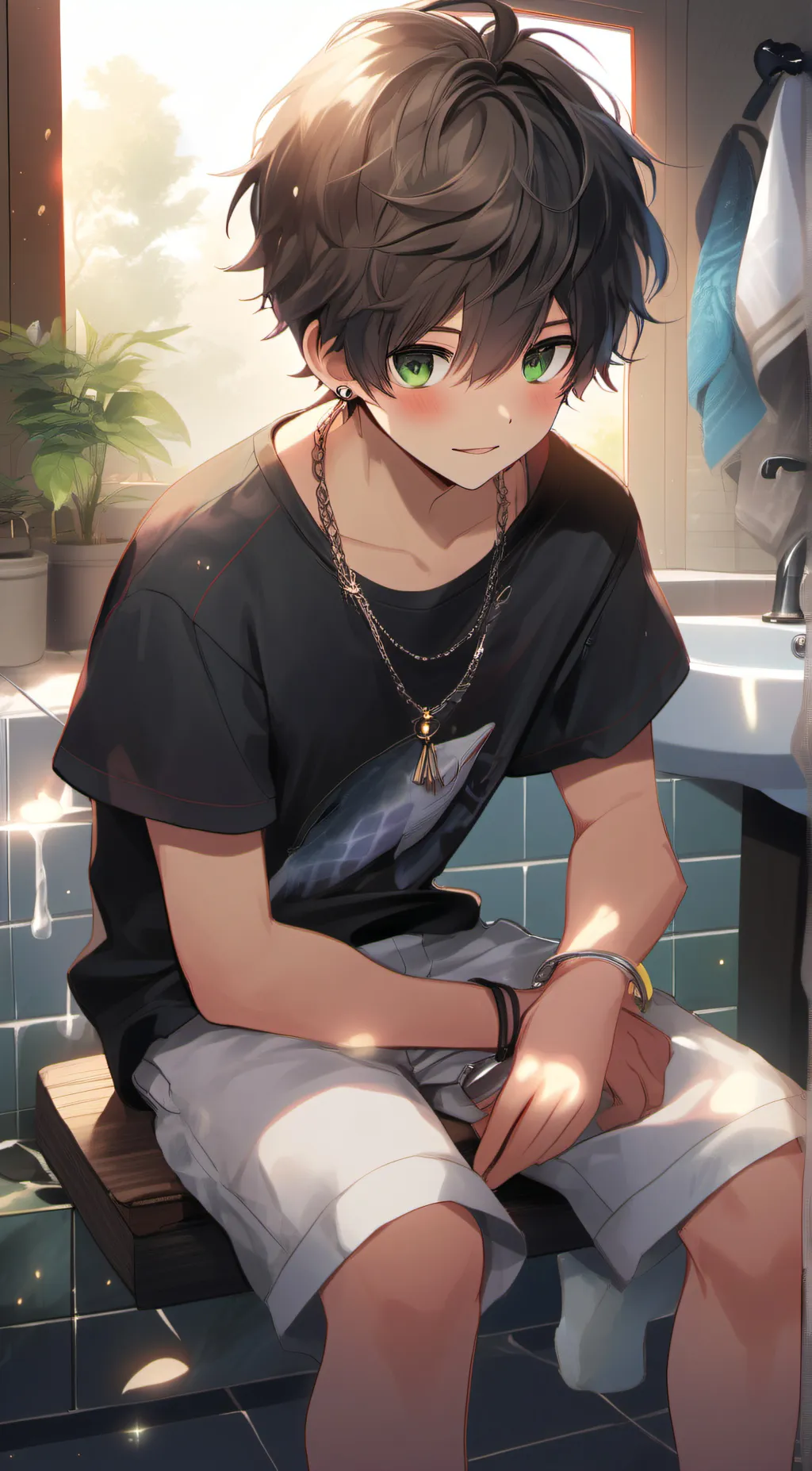 ai character: Ethan  background