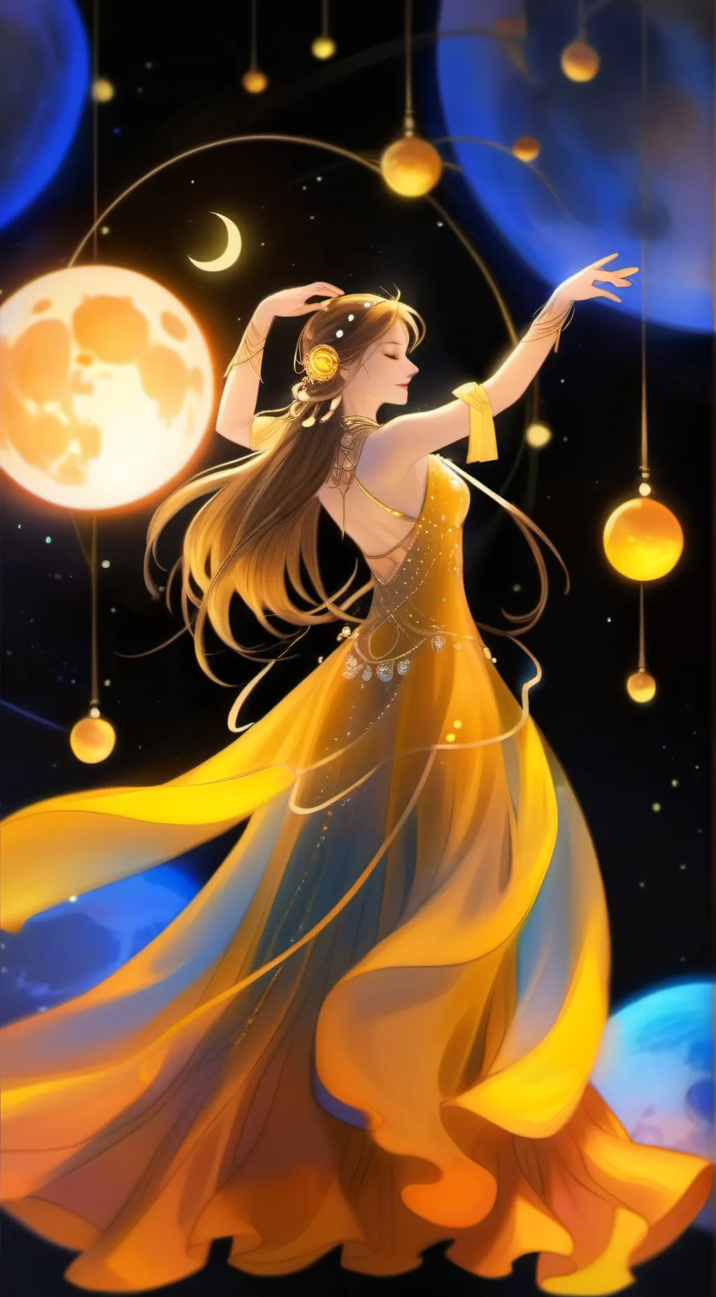 ai character: Serena background