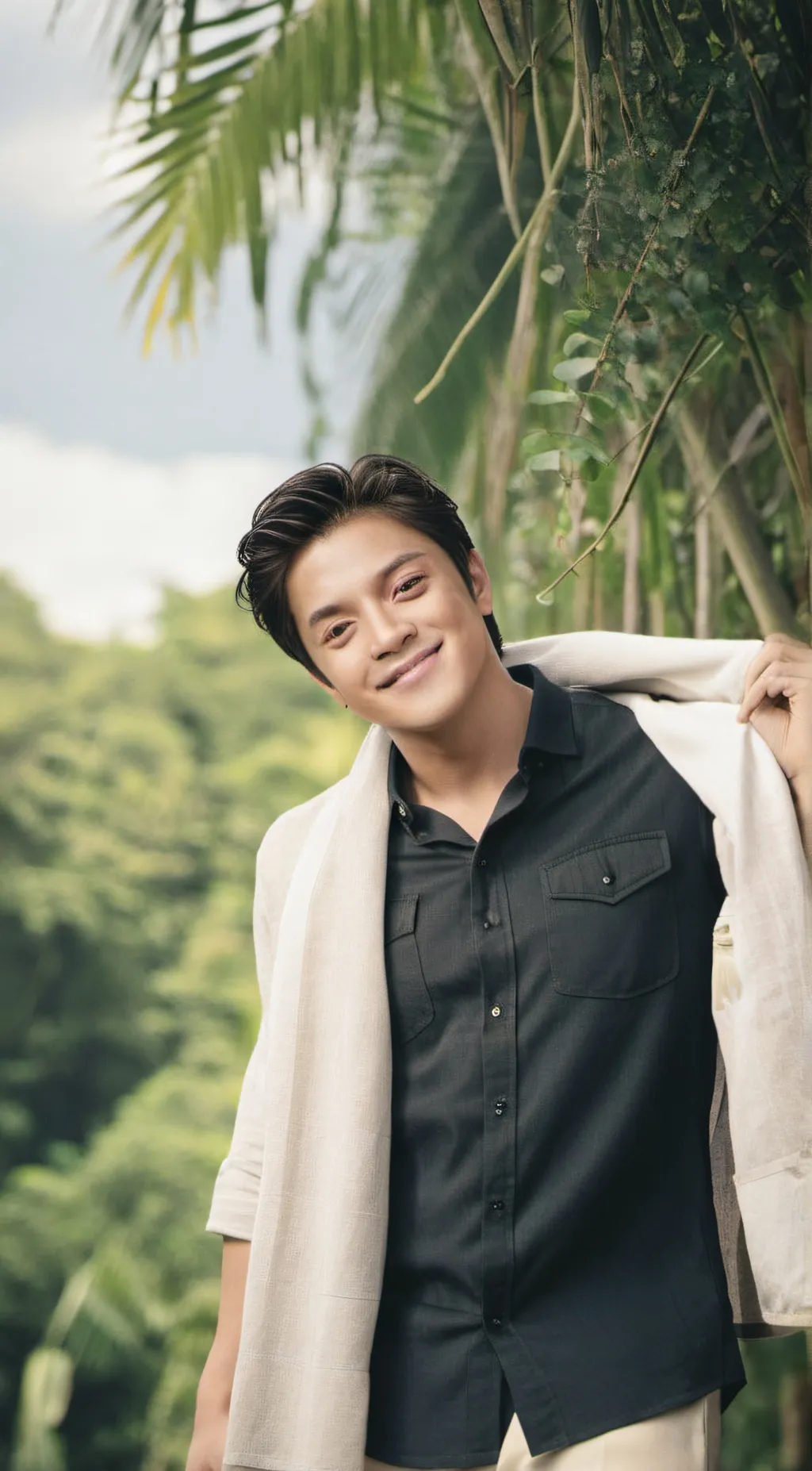 ai character: Daniel Padilla  background
