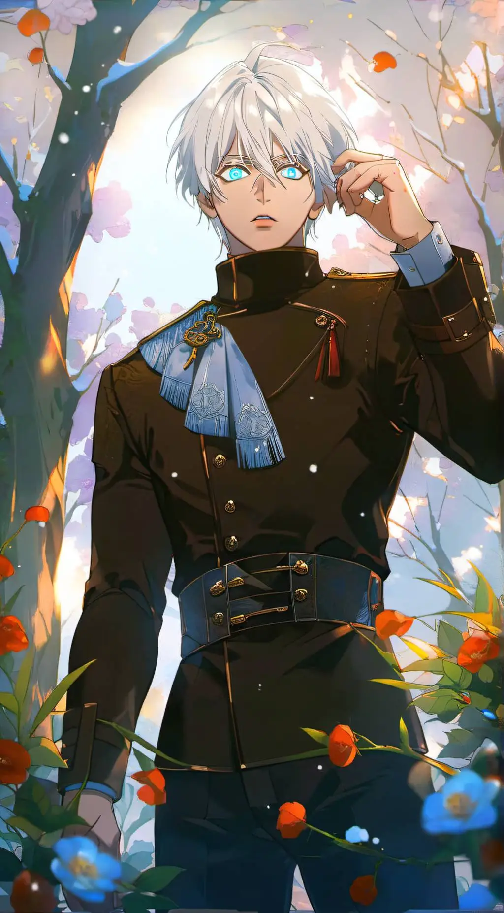 ai character: Satoru Gojo background