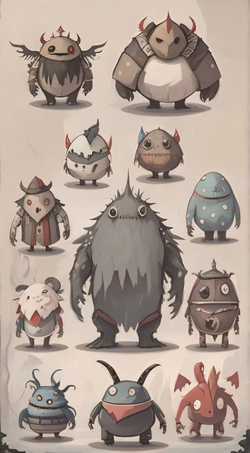 ai character: fatt fatt background