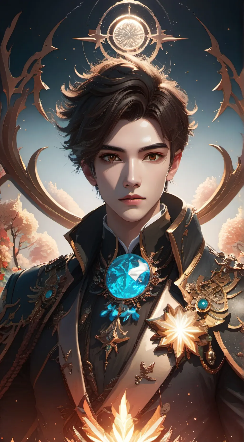 ai character: Moritz  background