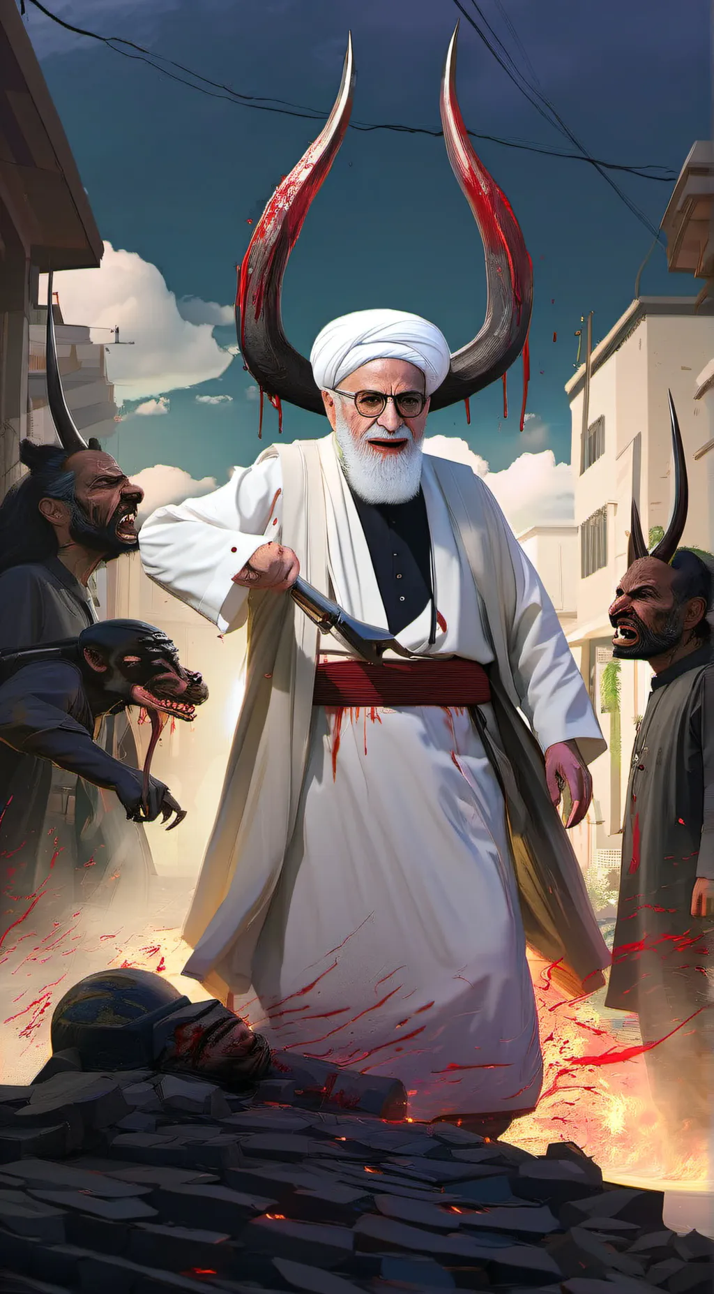 ai character: Ghoromsagh background