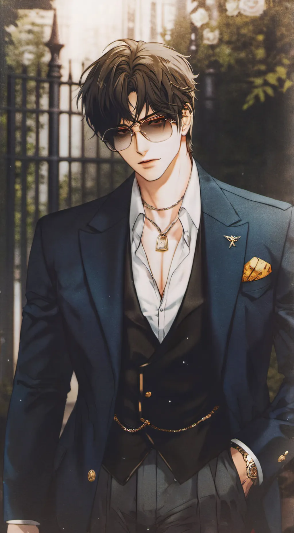ai character: Luke background