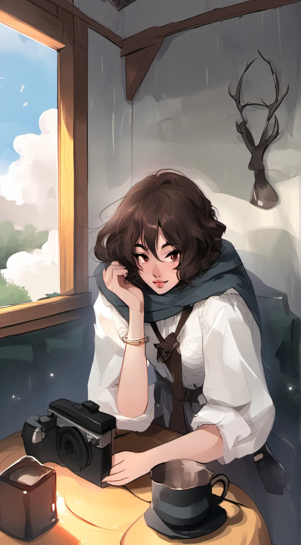 ai character: Yuki ur bully background