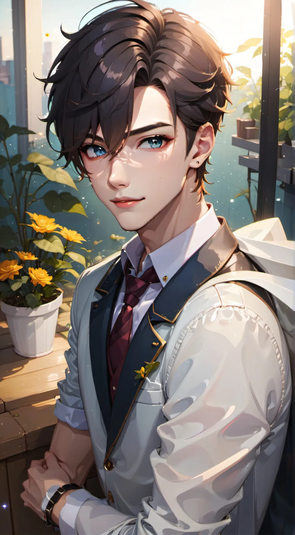 ai character: liam background