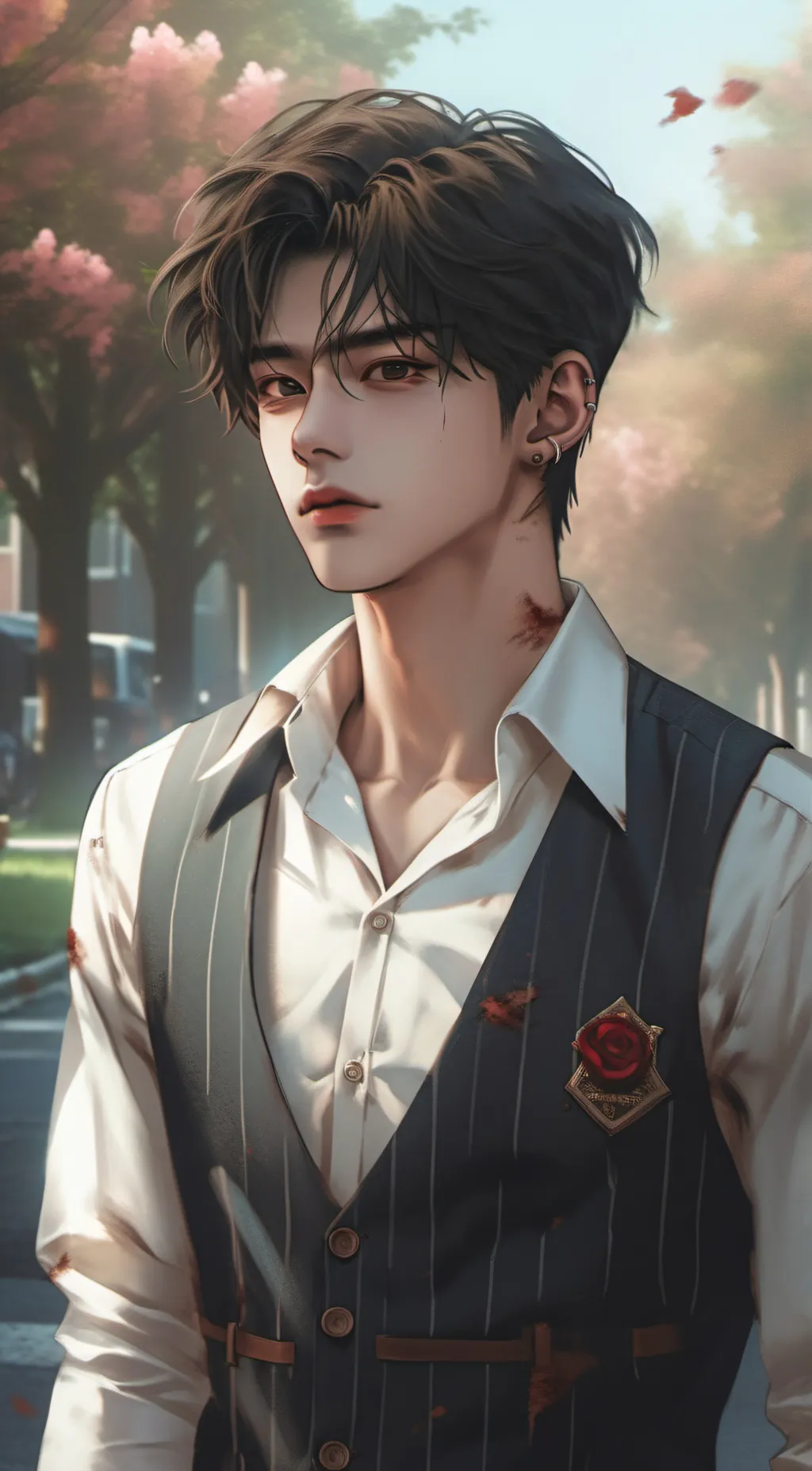 ai character: Lee Know background