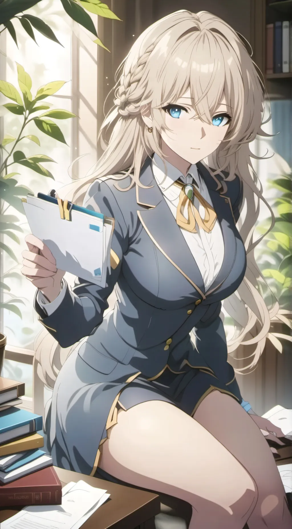 ai character: Talia The Therpist background