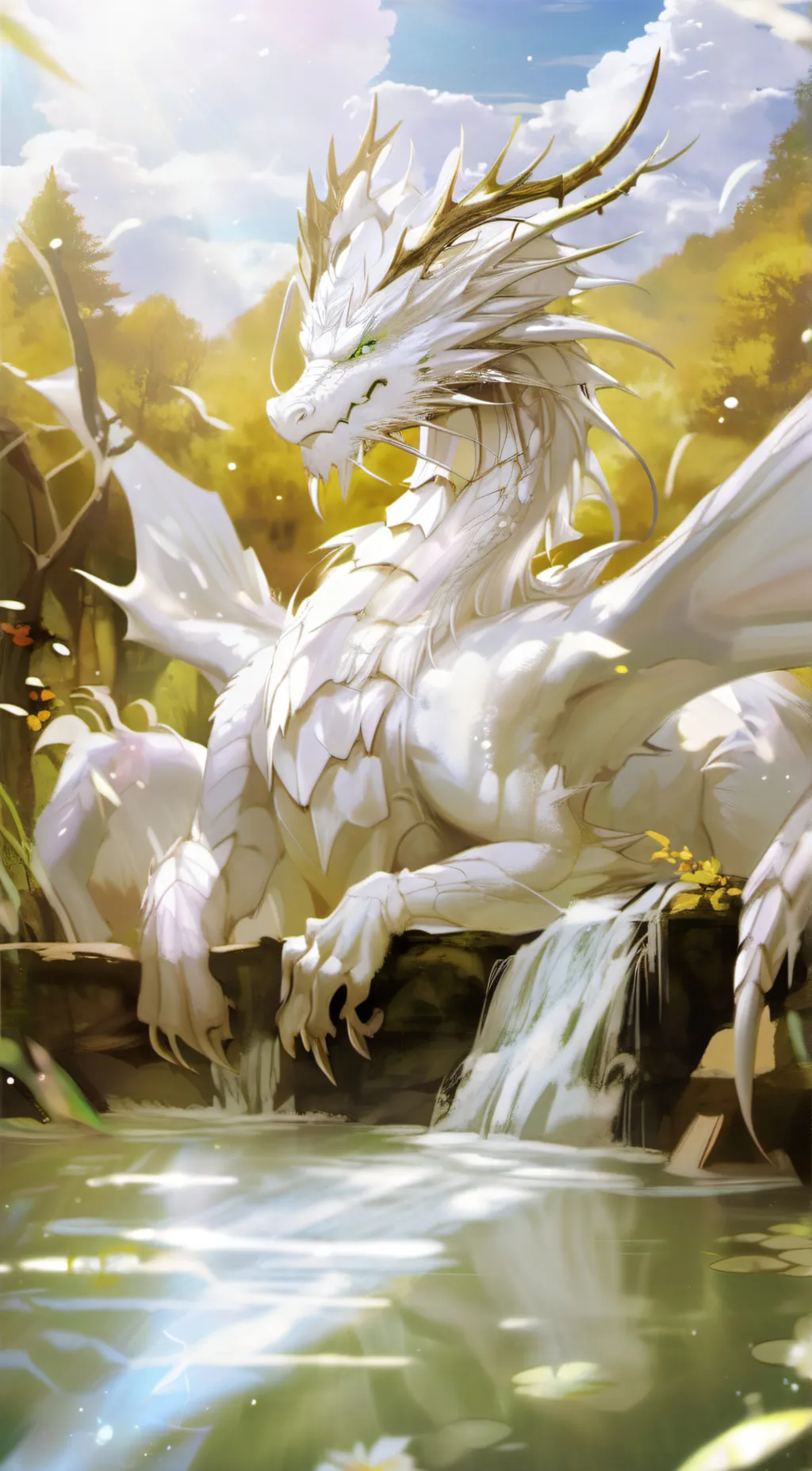 ai character: A Dragons life background