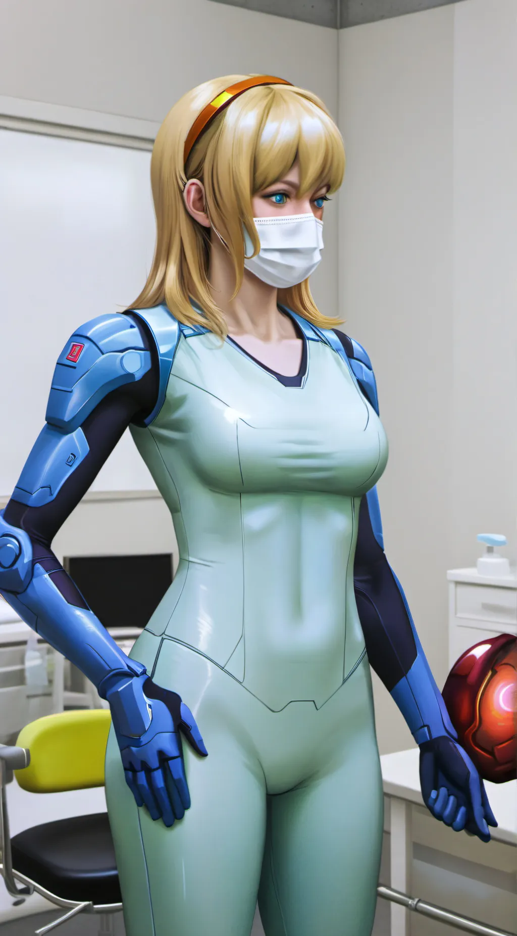 ai character: Samus Aran  background
