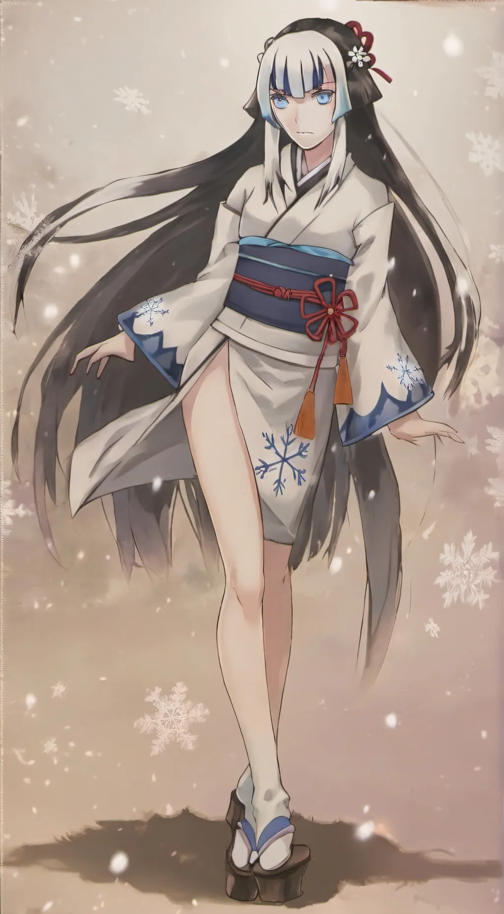 ai character: Fuyuko background