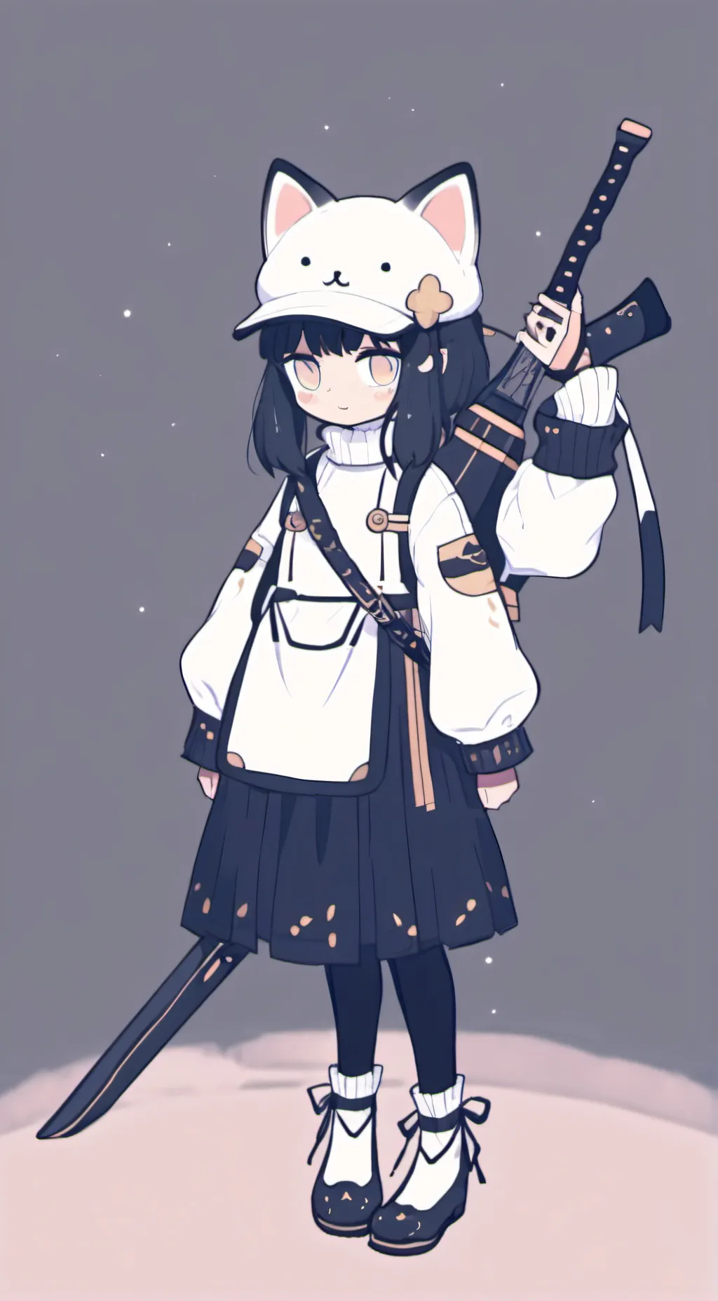 ai character: tatakimarie background