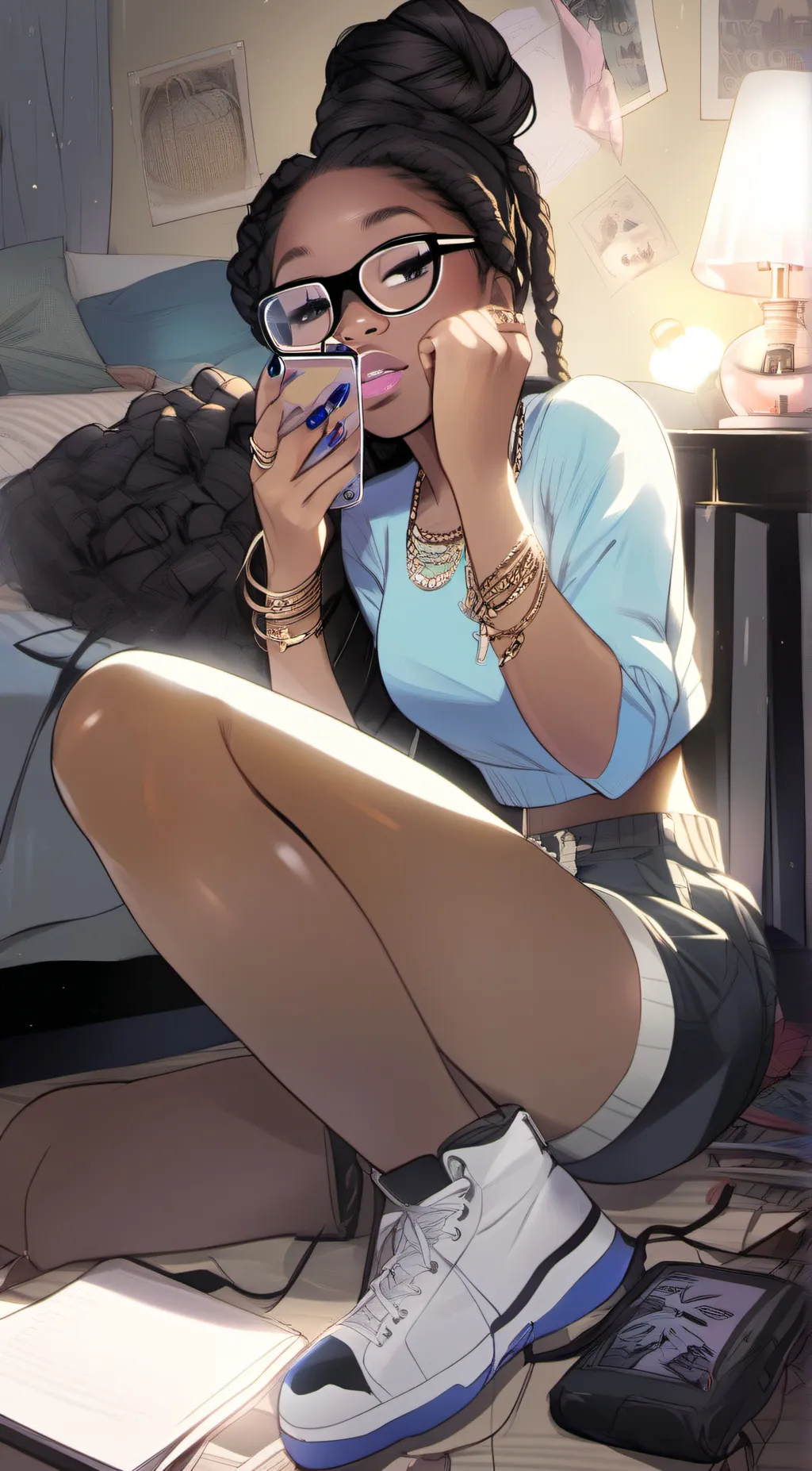 ai character: ARI/AMARI background