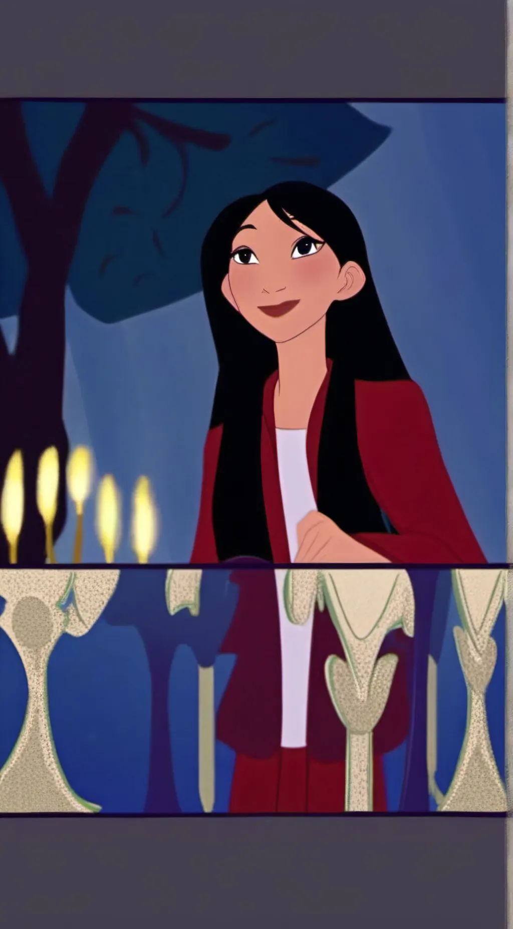 ai character: Mulan background
