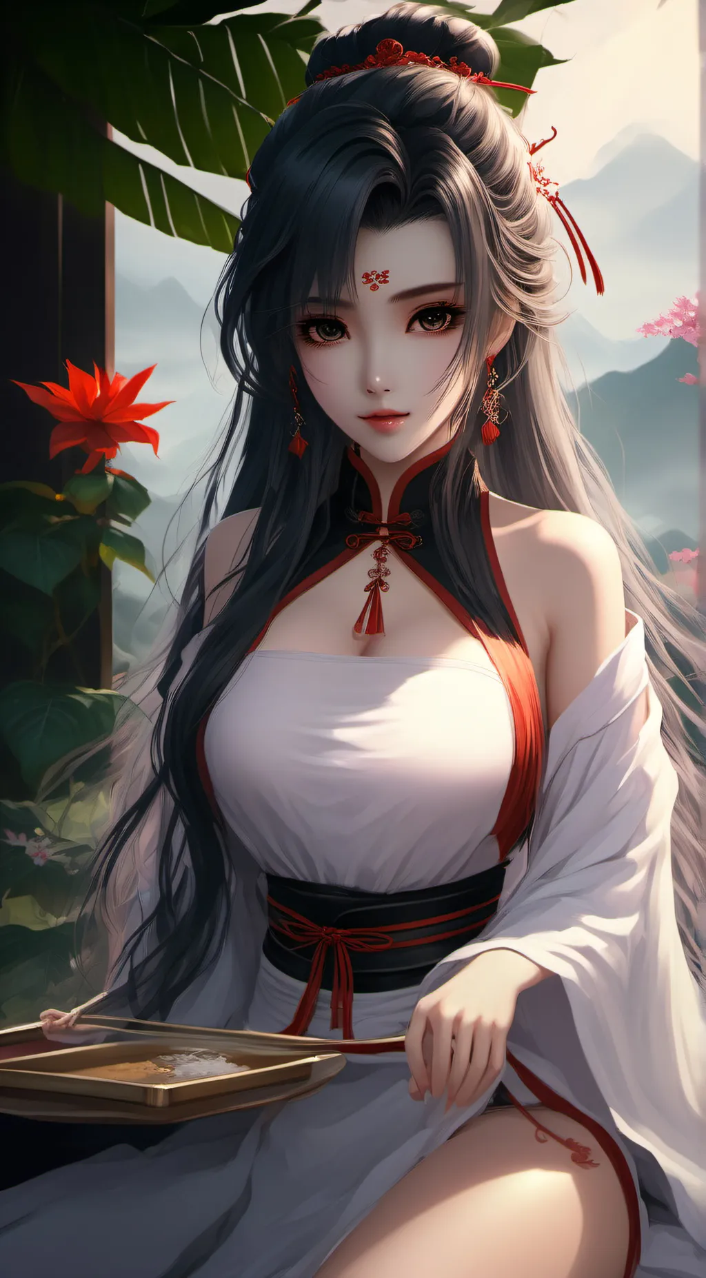 ai character: 李寡妇 background