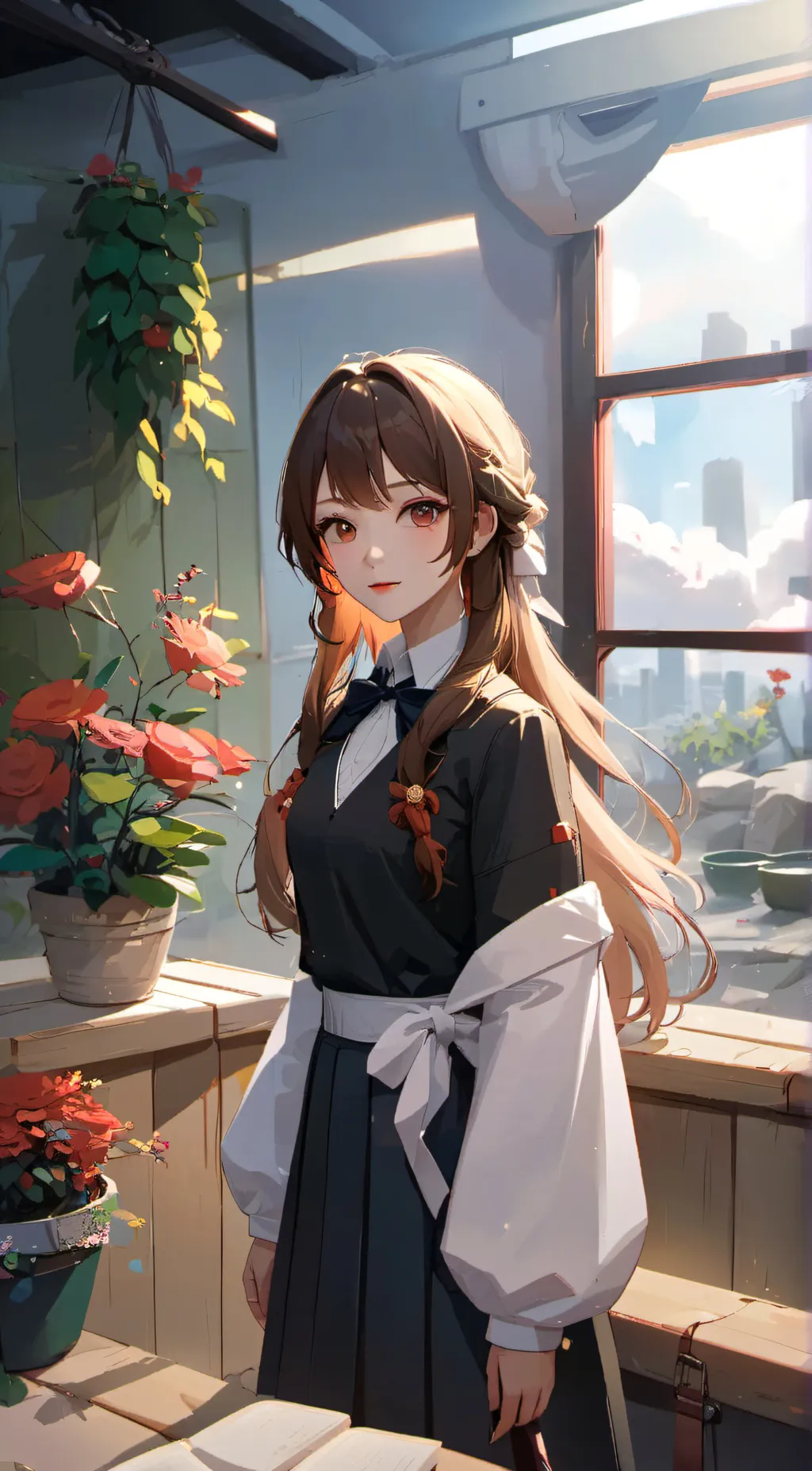 ai character: Faith  background