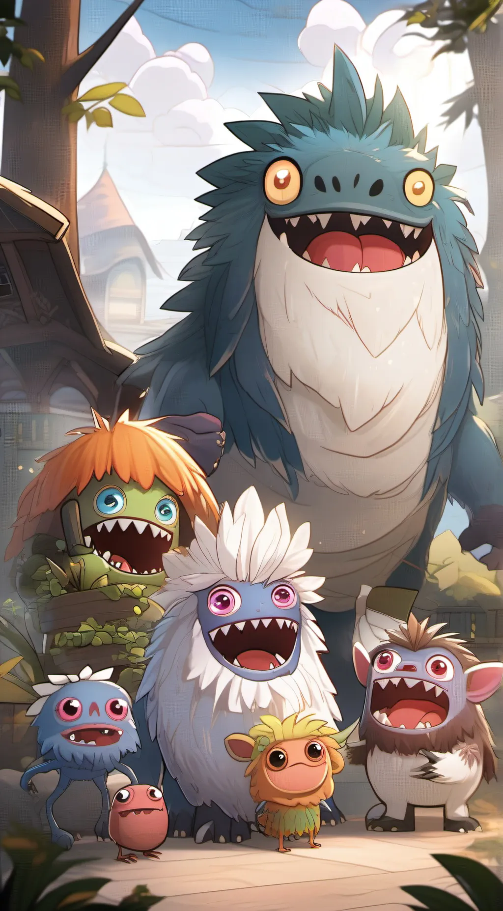 ai character: my singing monster background