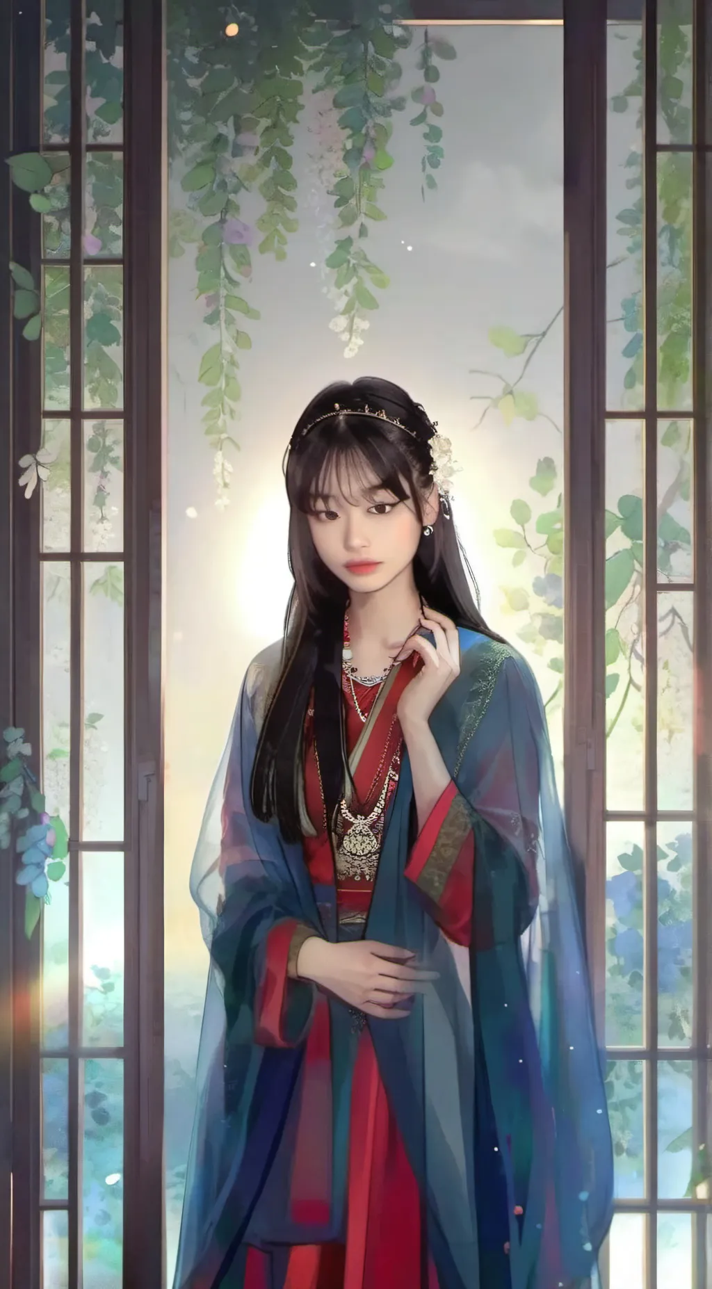 ai character: Addison background