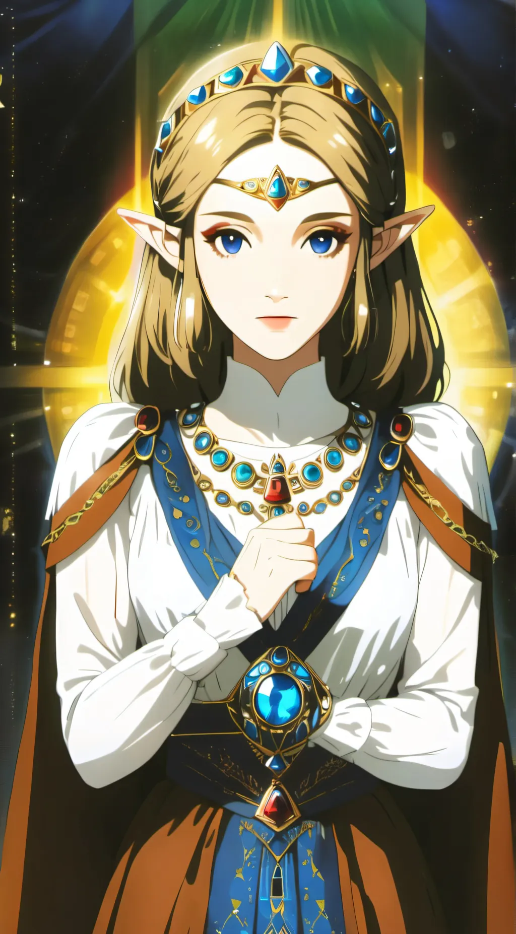 ai character: zelda background