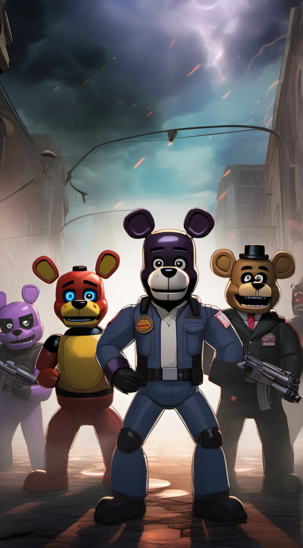 ai character: Rebellion strike background