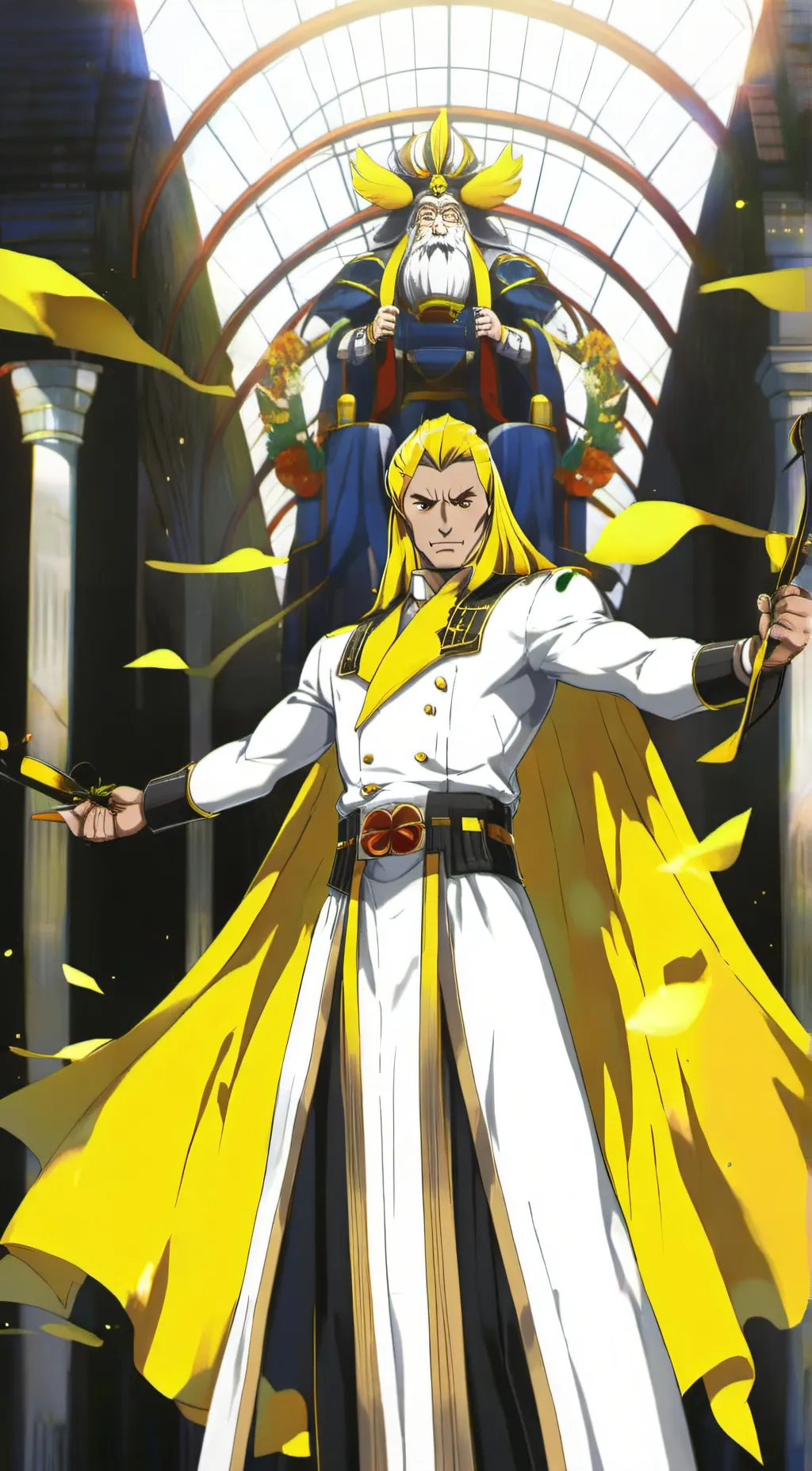 ai character: All might  background
