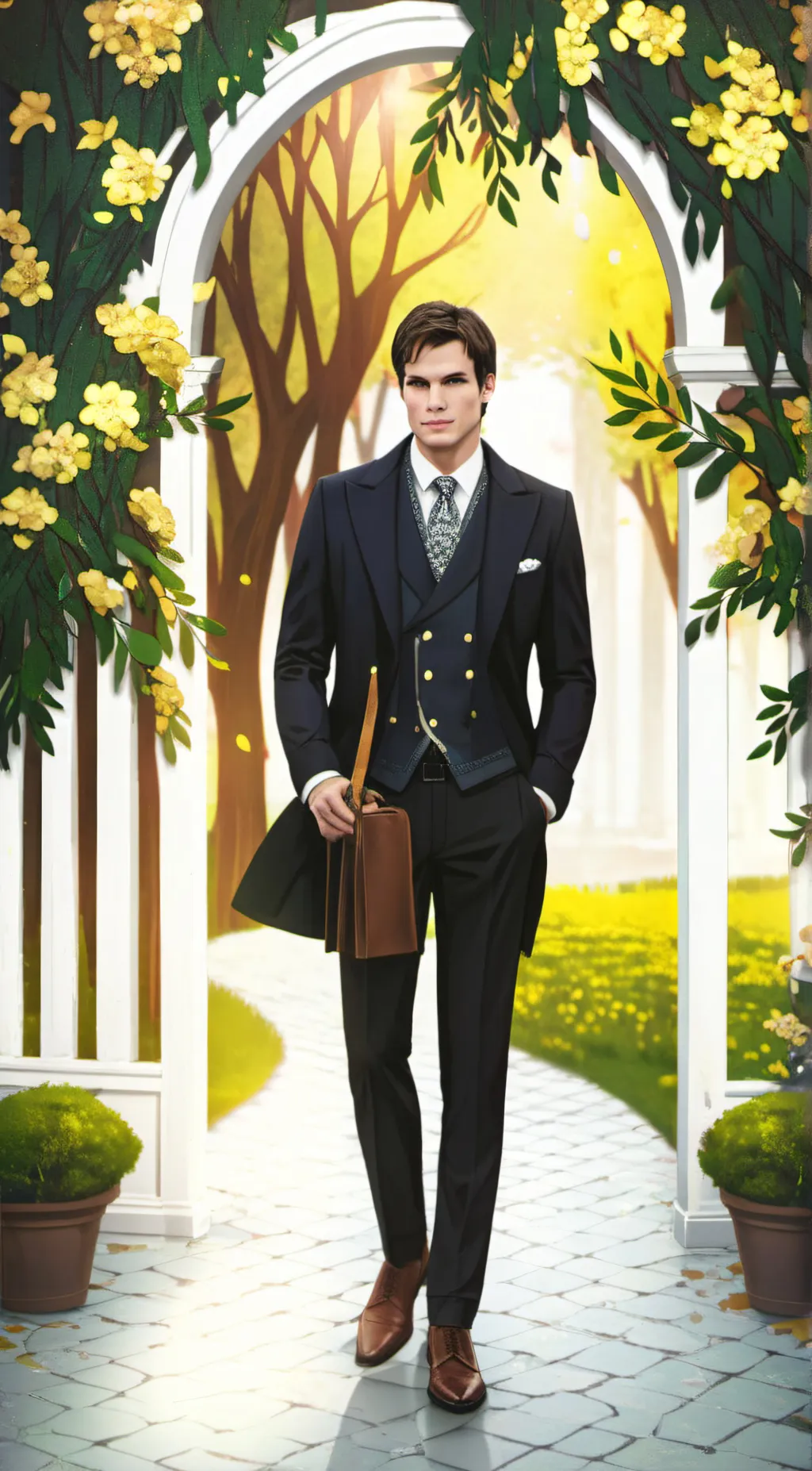 ai character: Damon Salvatore122 background