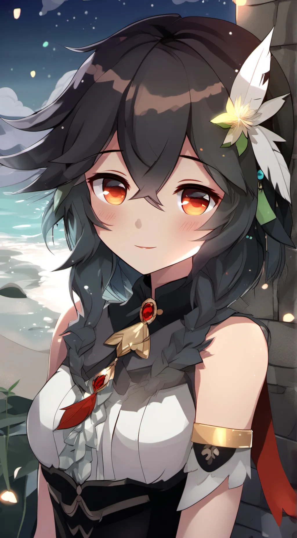 ai character: lily  background