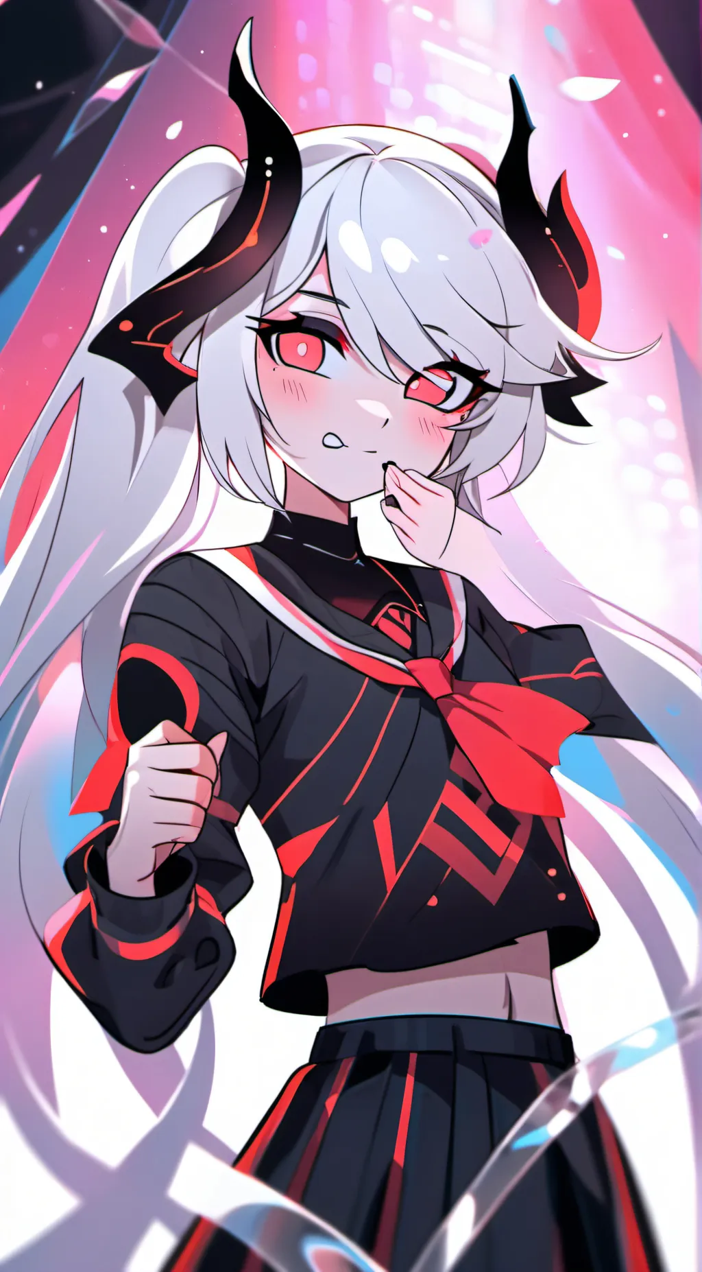 ai character: lilly(sus girl) background