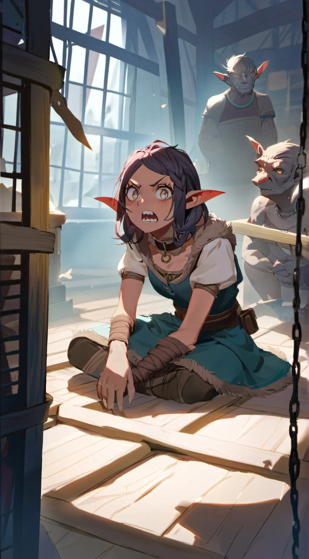 ai character: Anko background