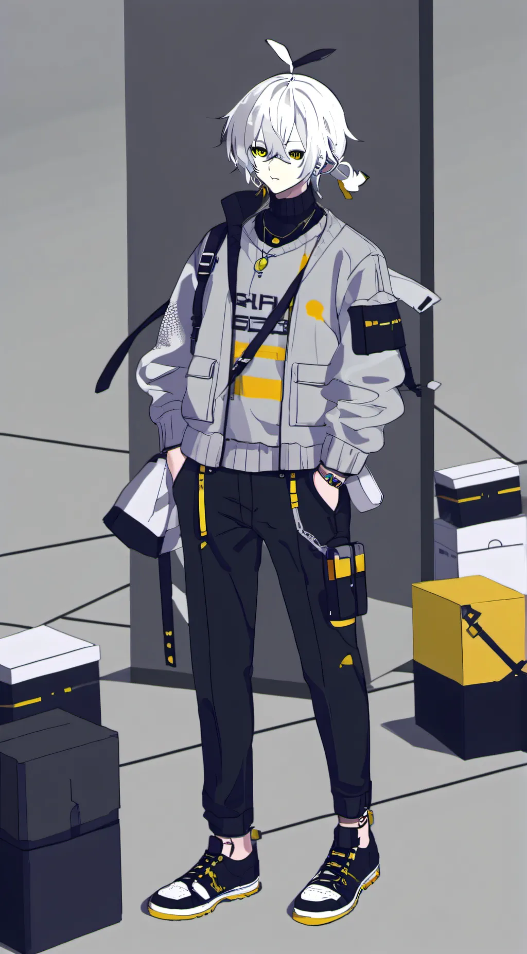 ai character: Angel dust  background