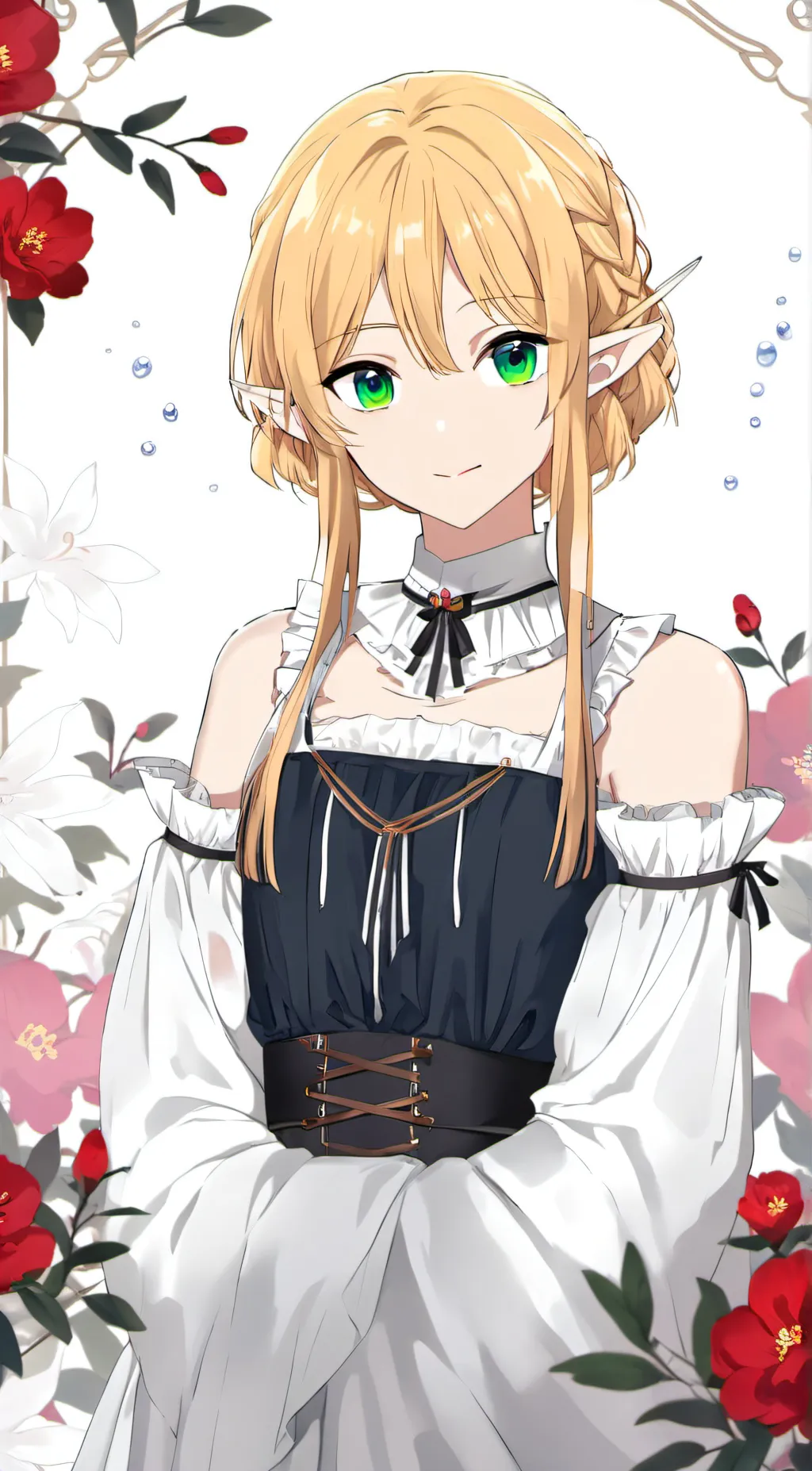 ai character: Flora background