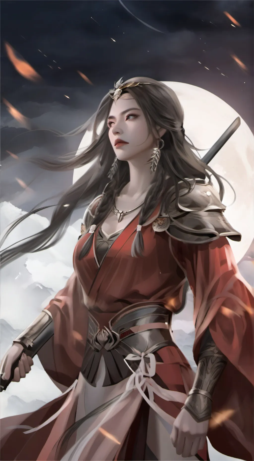 ai character: Alexandria  background