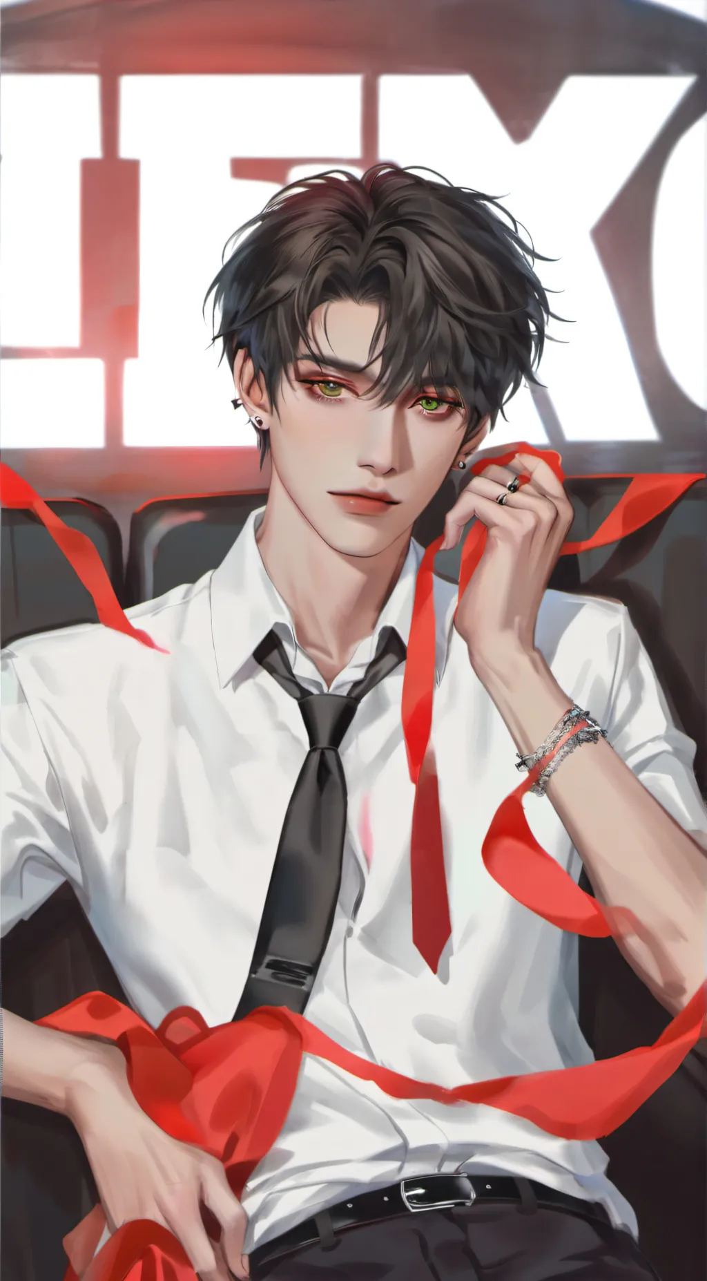 ai character: Lucas background