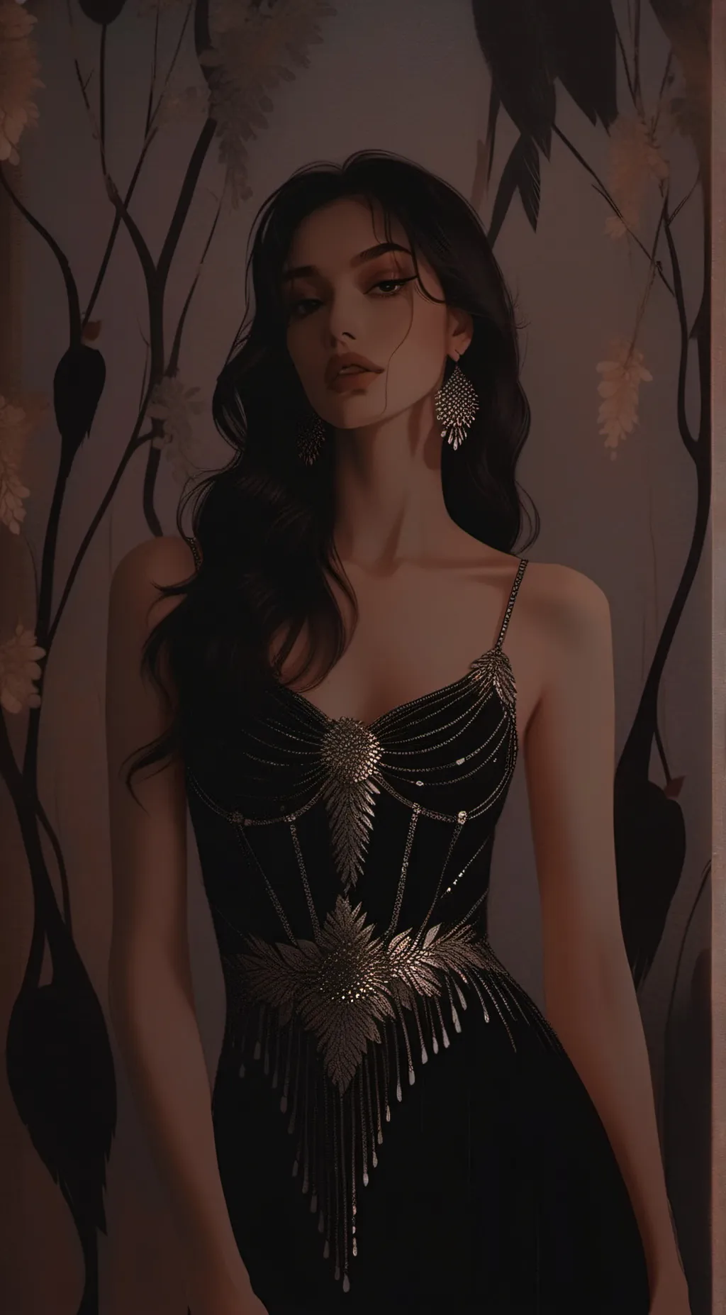 ai character: Esmeralda  background