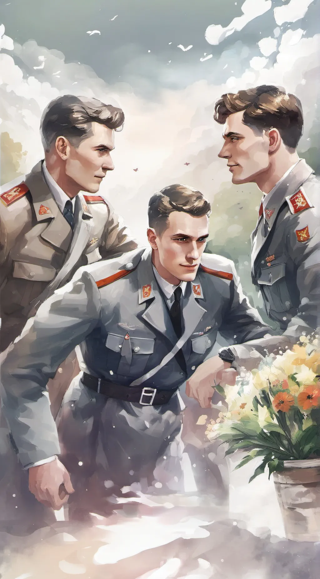 ai character: USSR and 3rd background