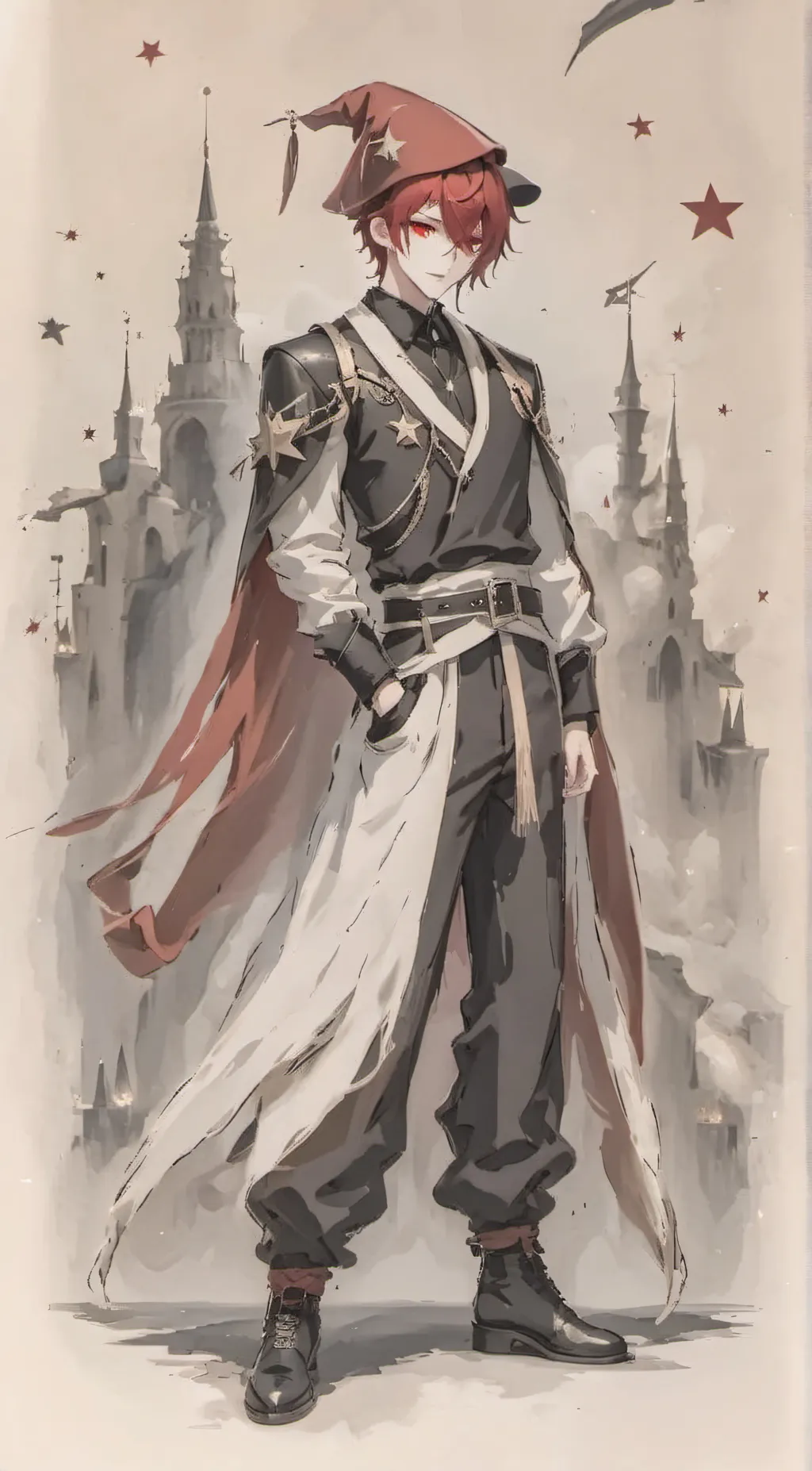 ai character: bloodmoon  background