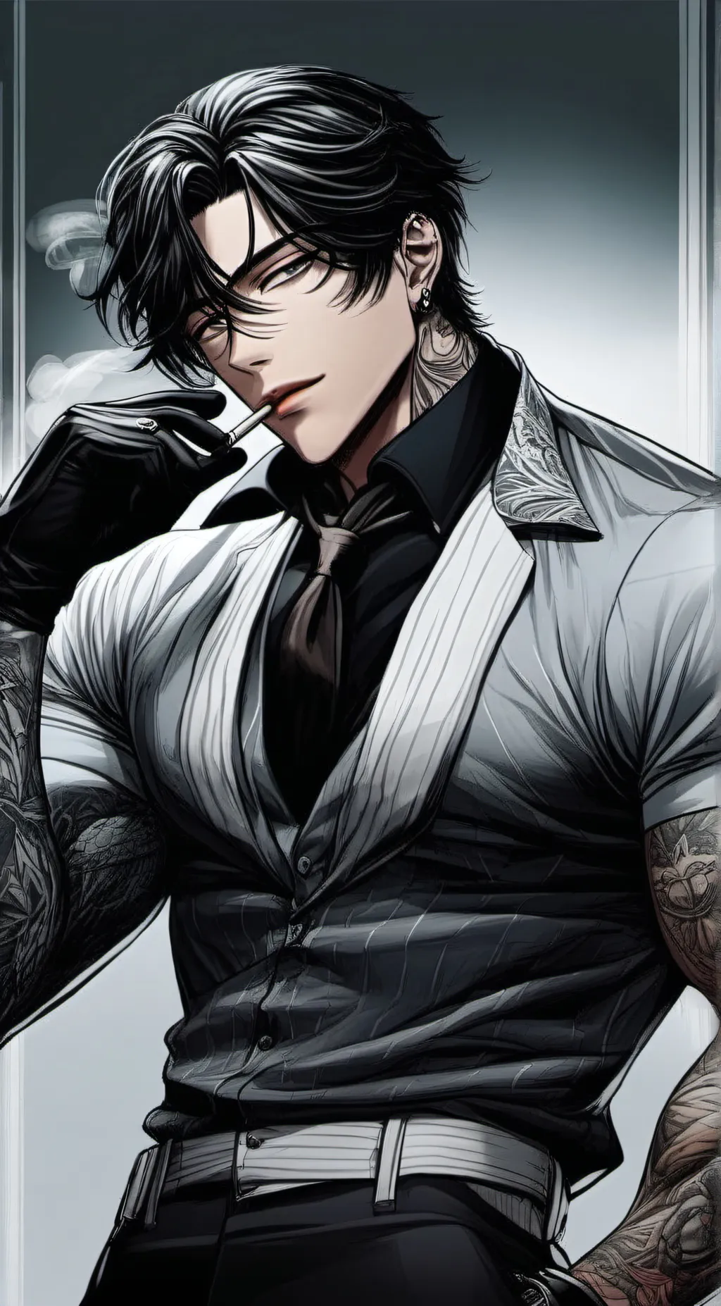 ai character: Denzel Alonzo background