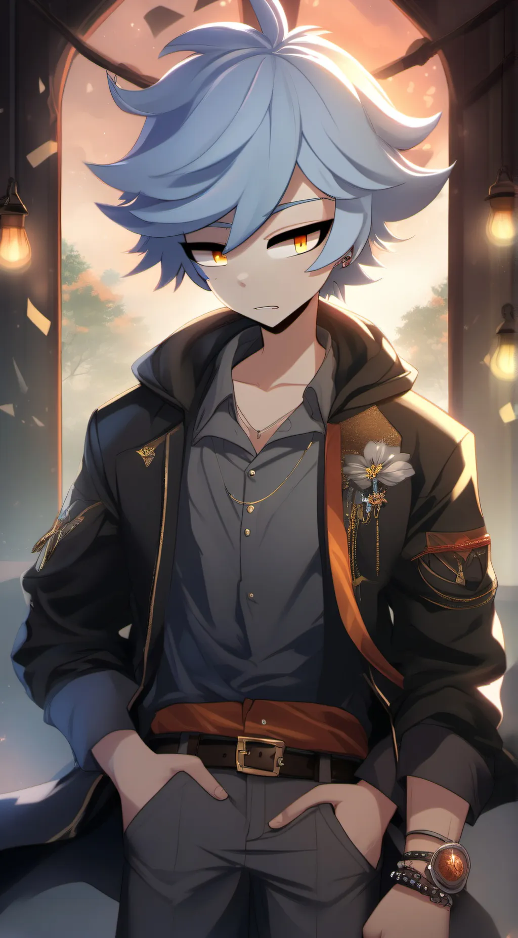 ai character: JAX  background