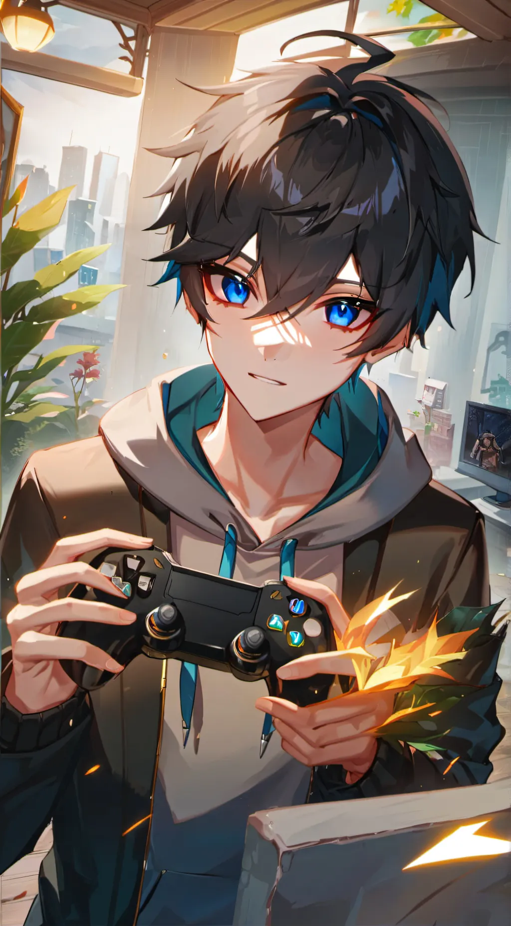 ai character: Ayden background