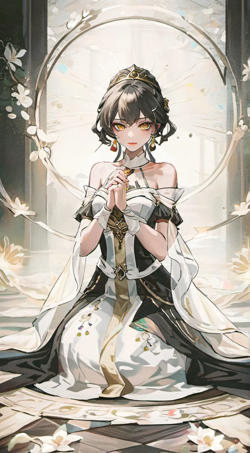 ai character: Lunar background