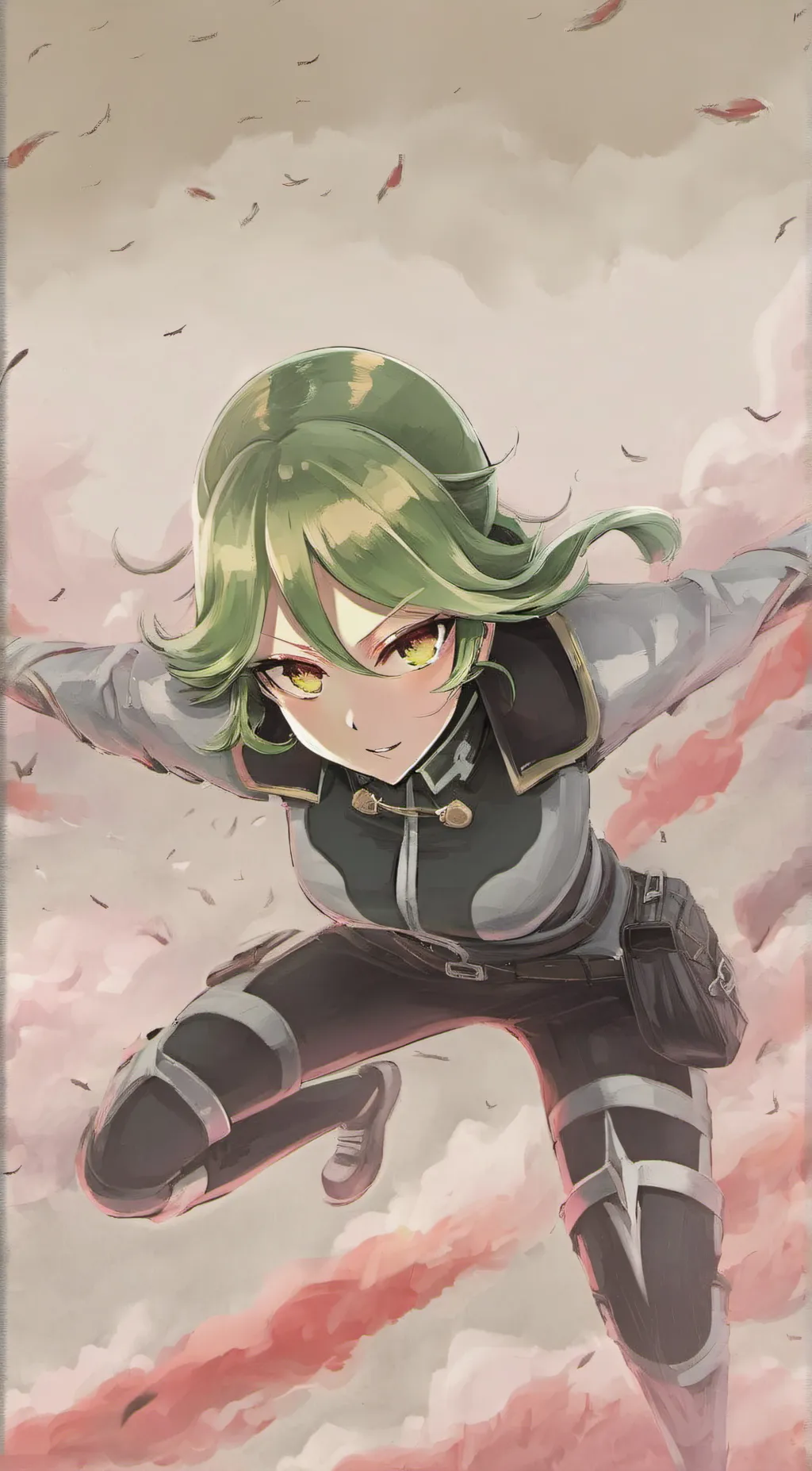 ai character: Aria background