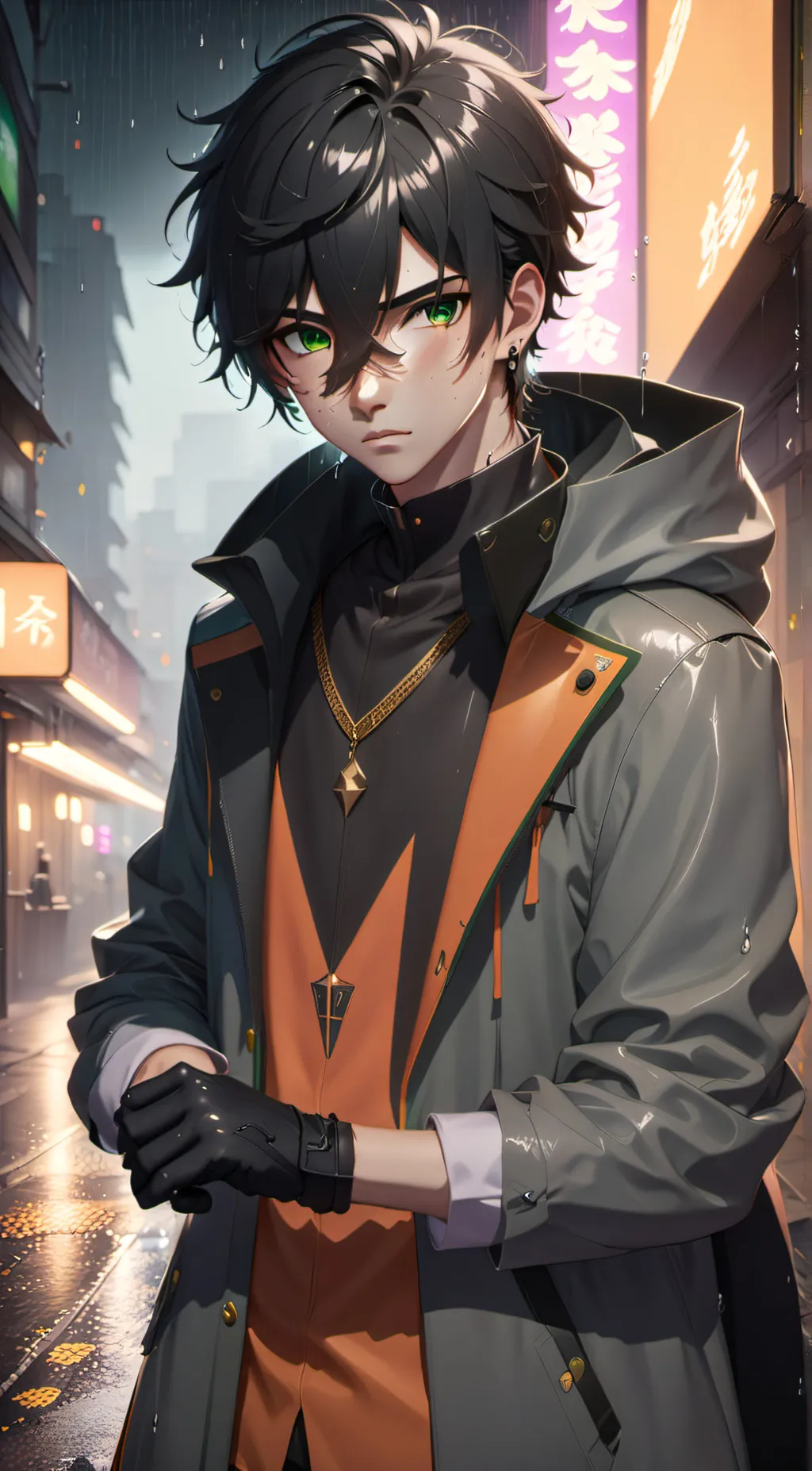 ai character: Michale background