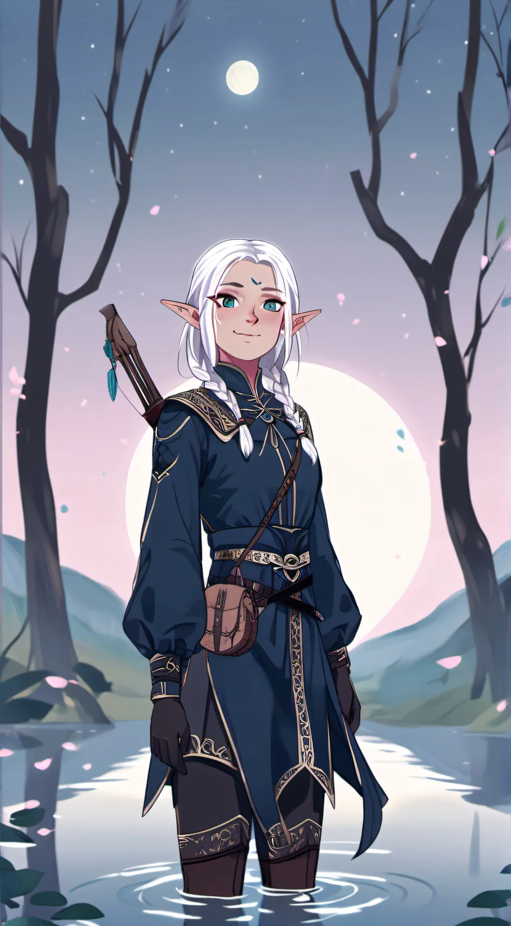 ai character: rayla (book 1)  background
