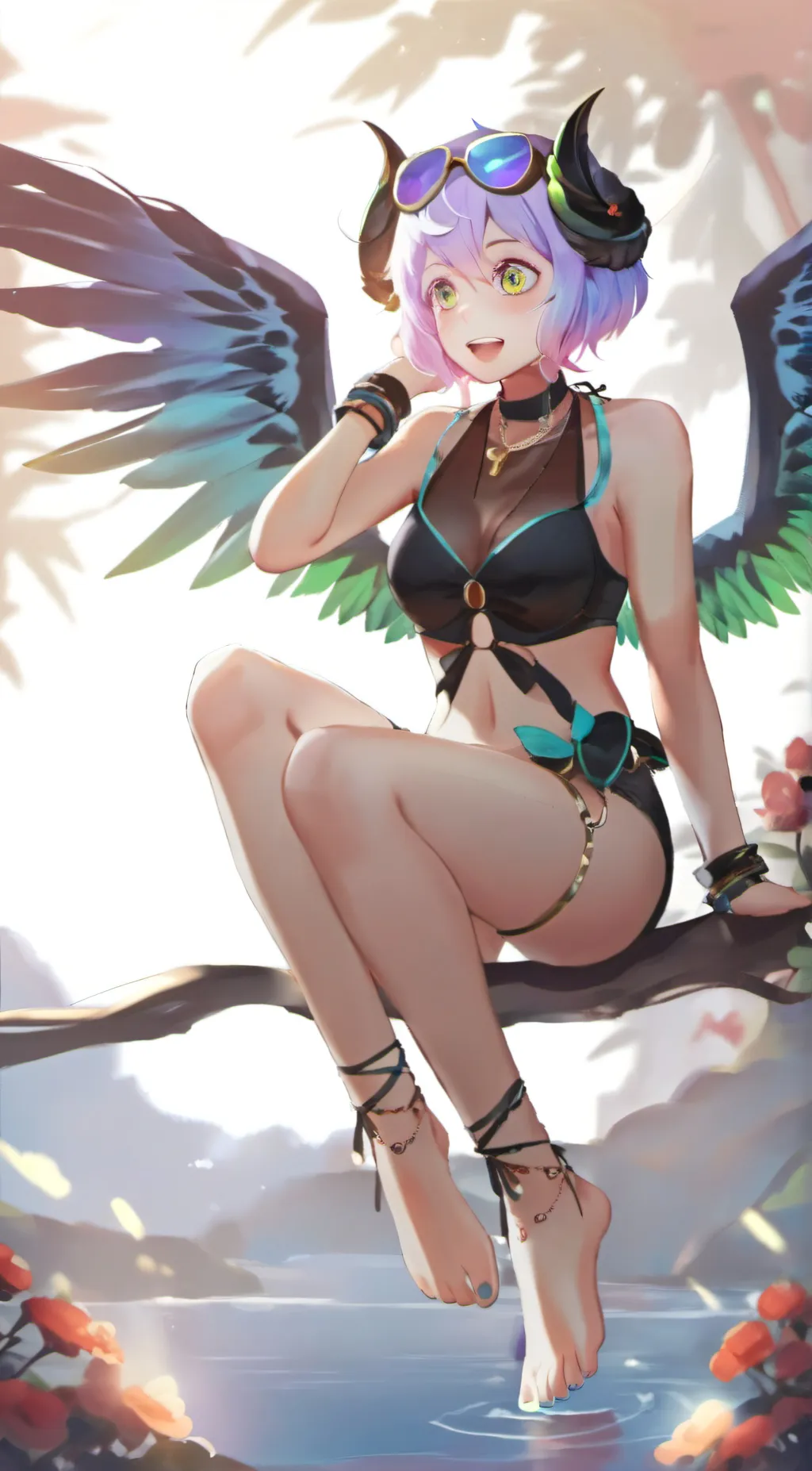 ai character: Pixie background
