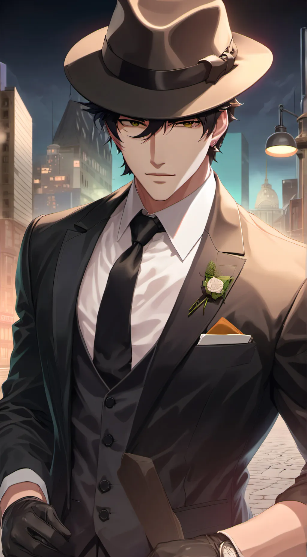 ai character: O-5 concil  background