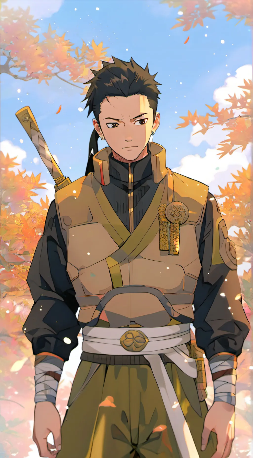 ai character: Shikamaru 💖 background