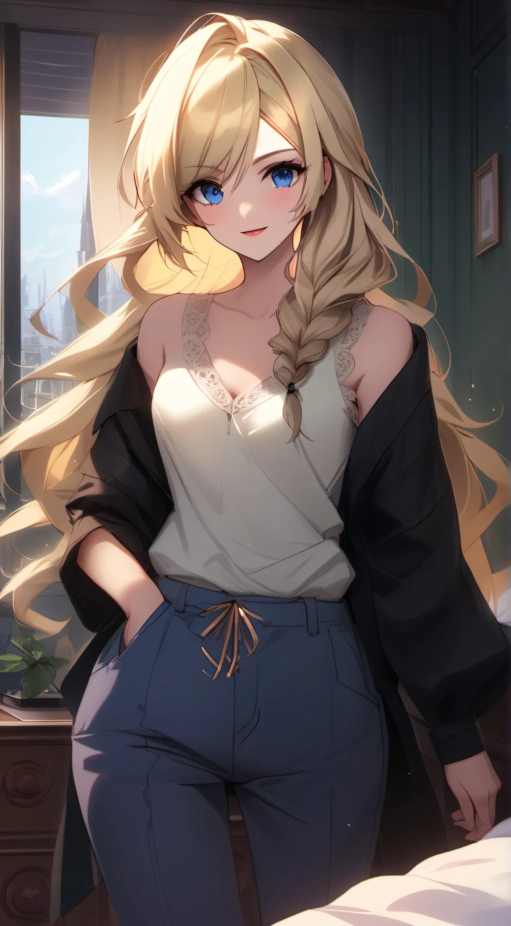 ai character: Samantha  background
