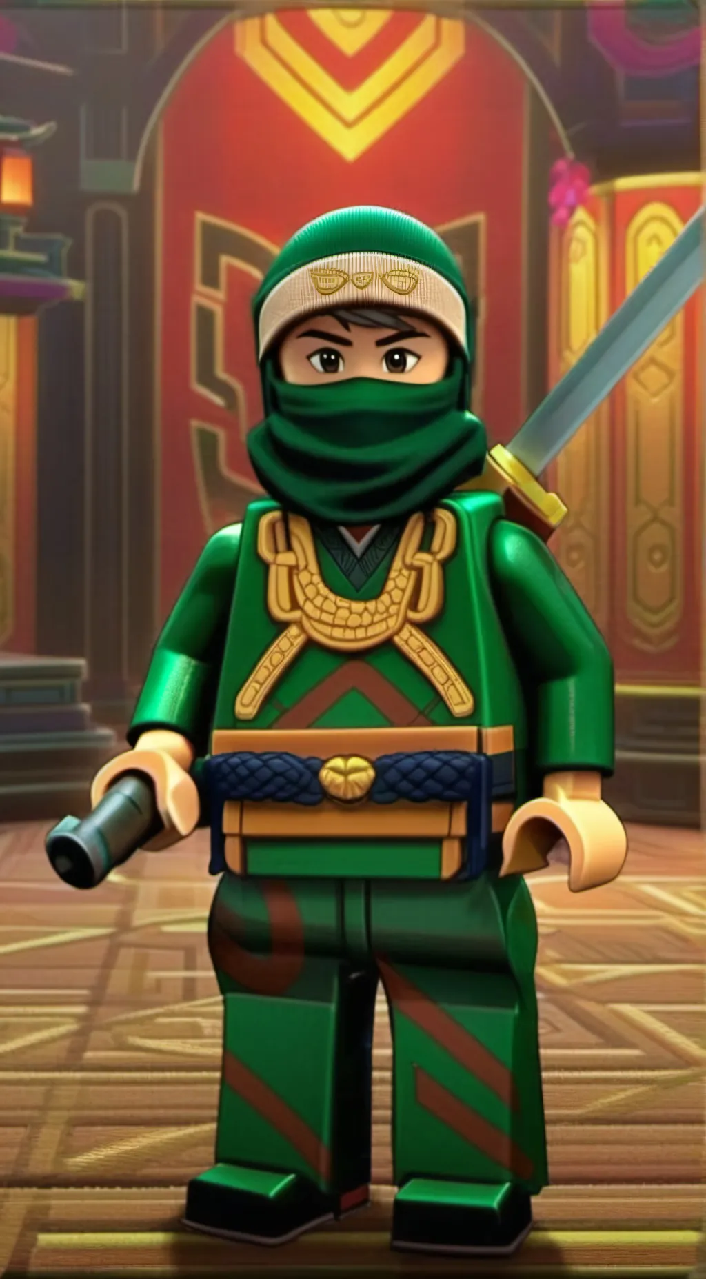 ai character: Lloyd Garmadon background